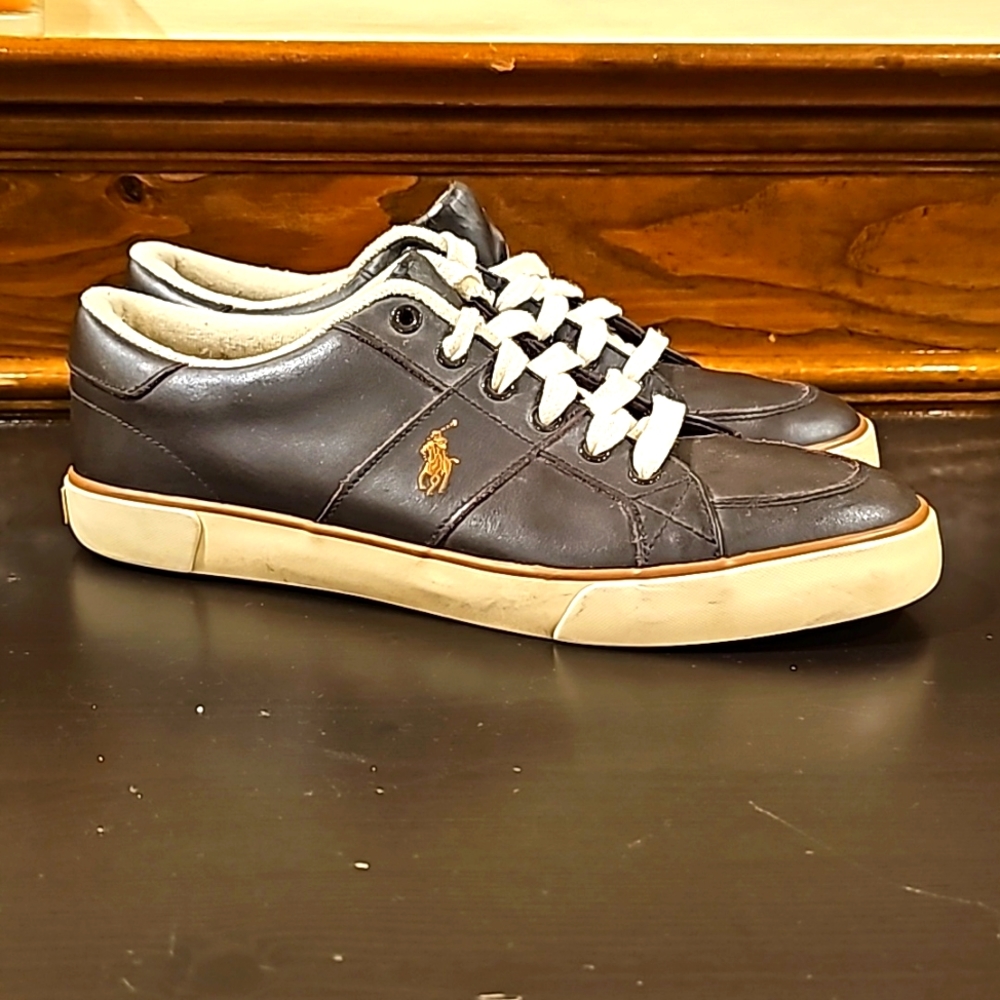 Brown and cream Polo men's shoes